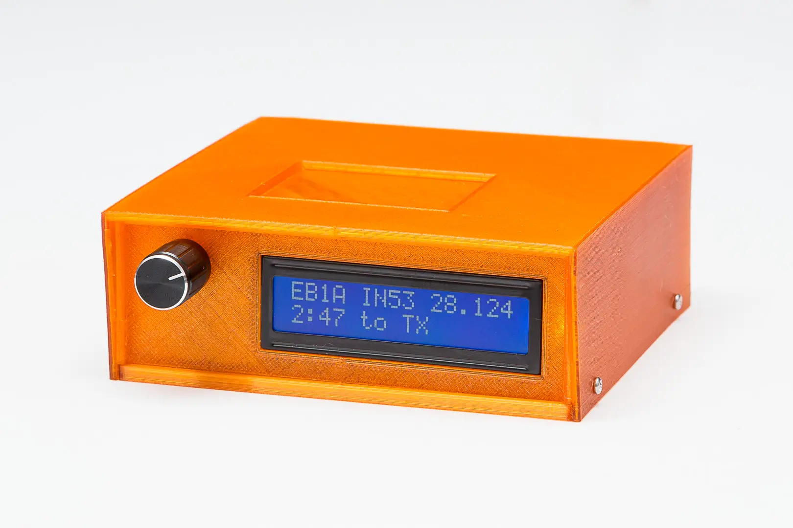 WSPR Beakon - Principal con carcasa