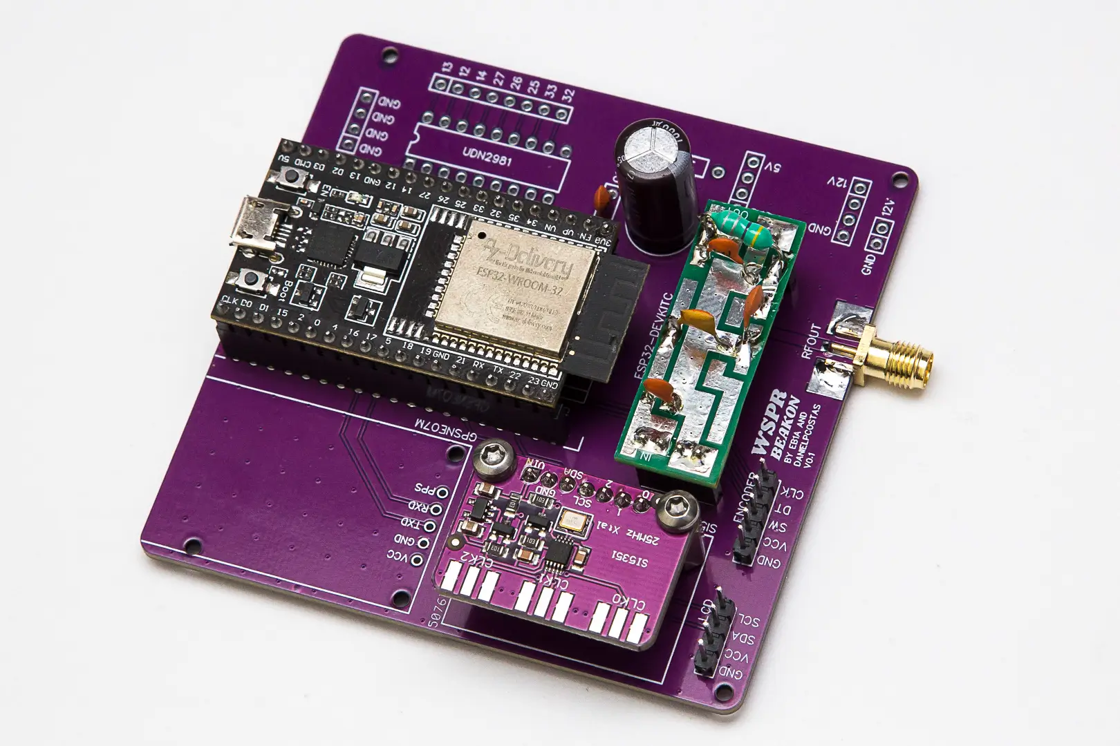 PCB Principal WSPR Beakon